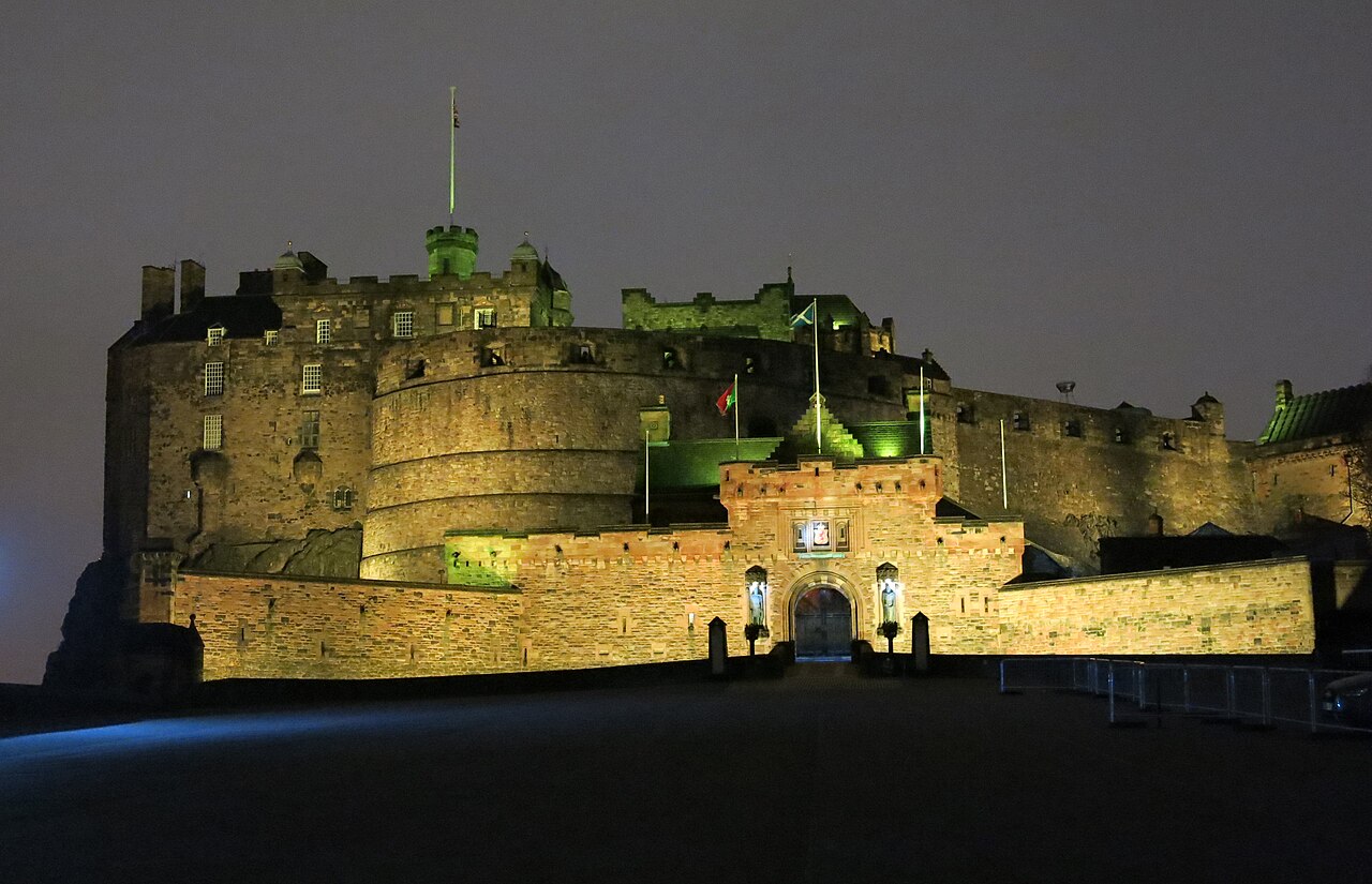 Edinburgh Castle desde la Royal Mile